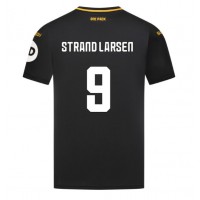 Maglie da calcio Wolves Jorgen Strand Larsen #9 Seconda Maglia 2024-25 Manica Corta